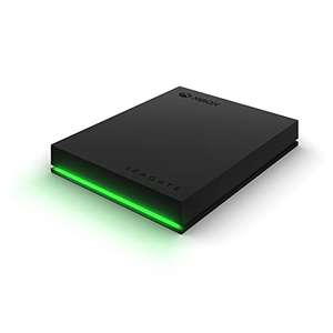 Seagate Game Drive for Xbox, 2 TB, HDD externo, USB 3.2 certificación Xbox, LED RGB, con 3 años Rescue Services