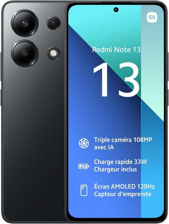 Xiaomi Redmi Note 13 Pro 5G - 8/256GB- Versión Global (Negro o azul). »  Chollometro