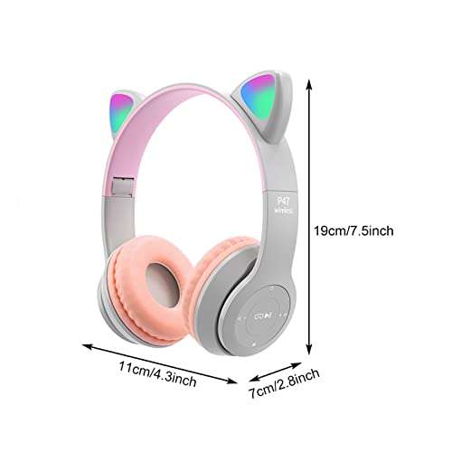 Auriculares Bluetooth 5.0 plegables para niños