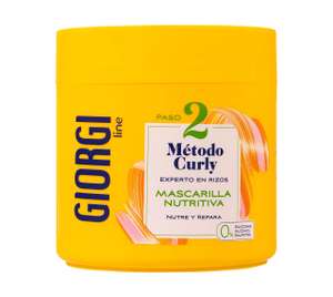 2 x GIORGI Line - Mascarilla Nutritiva, Método Curly, Rizos Espectaculares, 0% Alcohol, 0% Siliconas, 0% Sulfatos.