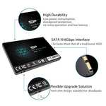 Unidad de estado sólido 2.5" SATA III 512GB de 7mm con tecnología 3D NAND flash y tecnología caché SLC (Silicon Power)