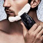 Panasonic - Recortador de barba con peine-guía, selector de ajuste rápido, recargable, acero inoxidable, batería larga duración