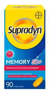 Supradyn Memory 50+ Vitaminas y Energía con Ginseng 90 Comprimidos
