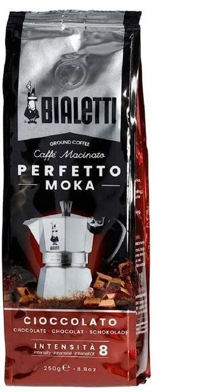 Bialetti - Perfetto Moka Cioccolato: Café Molido Tueste Medio, Aroma de Chocolate, 250g