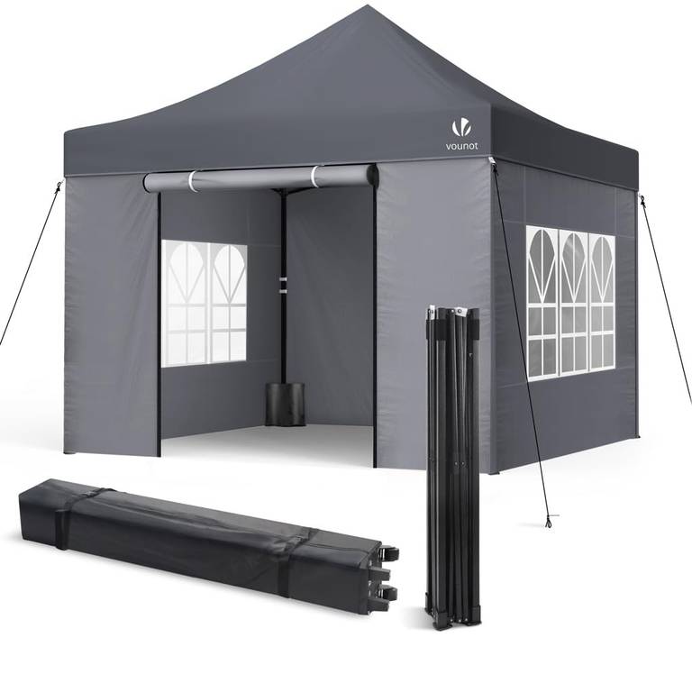 Carpa plegable 3x3m con 4 Paredes