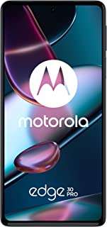 Motorola Edge30 Pro (Pantalla 6.7" OLED, Snapdragon 8, cámara 50MP Ultra Ancha, Android 12, 12/256 GB, Dual SIM), Azul [Versión ES/PT]