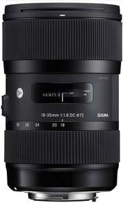 Sigma LH730-06 - Objetivo para cámaras Nikon (18-35mm, f/1.8, DC HSM, 72 mm), color negro