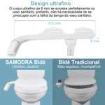 SAMODRA - accesorio de bidé para el inodoro con presión de agua (envío desde España)