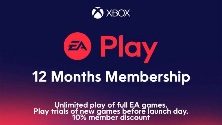 EA Play (12 meses Xbox)