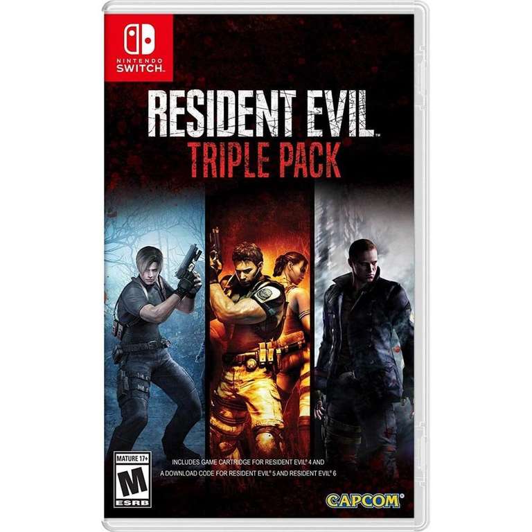Resident Evil Triple Pack 3 en 1 Nintendo Switch
