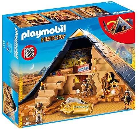 Playmobil History 5386 Pirámide del Faraón, A partir de 6 años [Exclusivo]