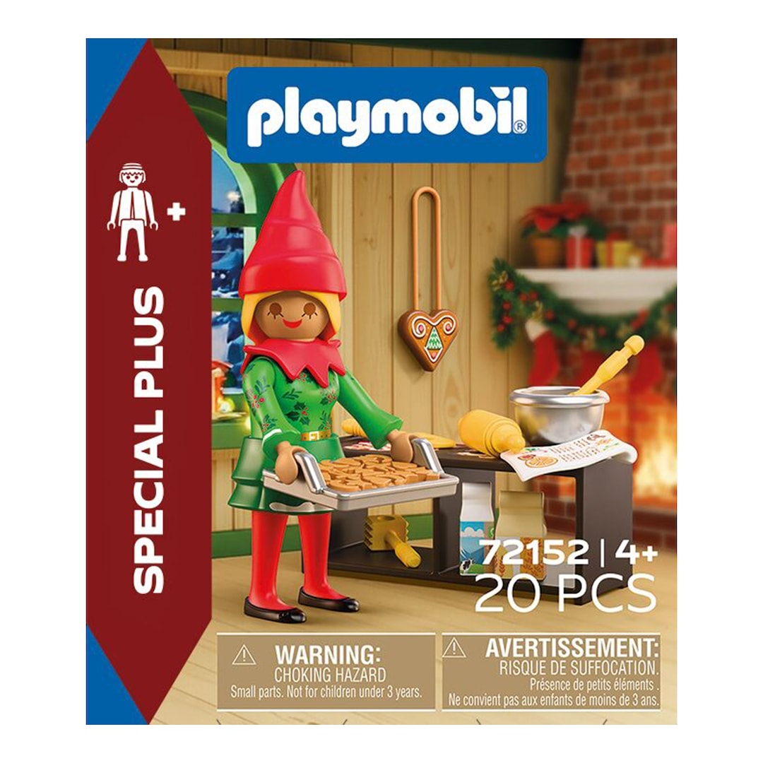 Elfo navideño con galletitas Playmobil Special Plus