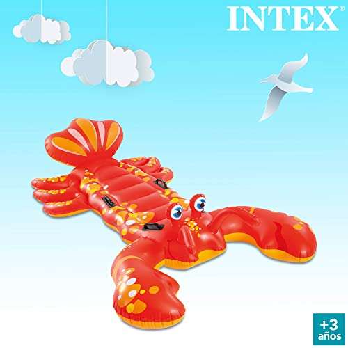 INTEX - Flotador hinchable langosta 213x137 cm