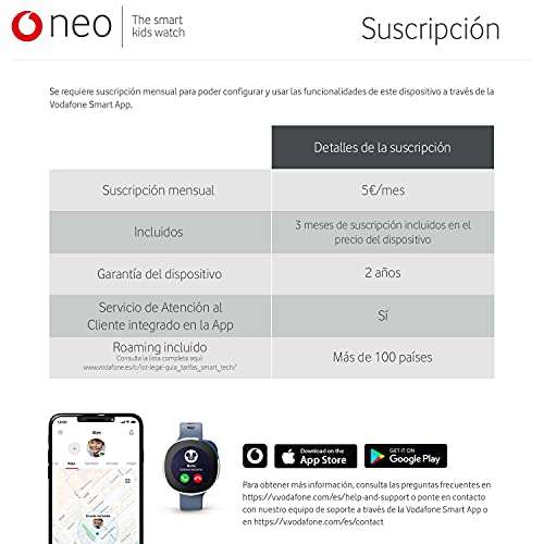 Neo, el smartwatch de Vodafone