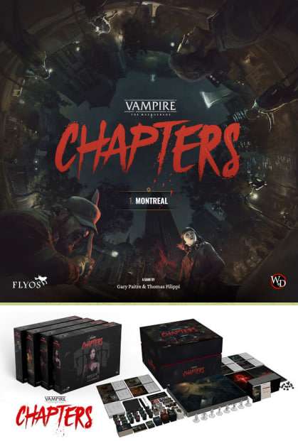 Vampire: The Masquerade – Chapters y Expansiones - Juego de Mesa