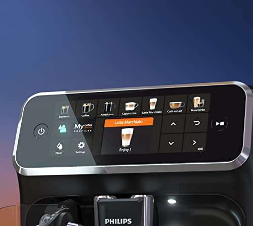Philips Serie 5400 Cafetera Superautomática - Sistema de Leche LatteGo, 12  Variedades de Café, Pantalla Intuitiva, 4 Perfiles de Usuario, » Chollometro