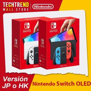 Nintendo switch oled versión JP o HK