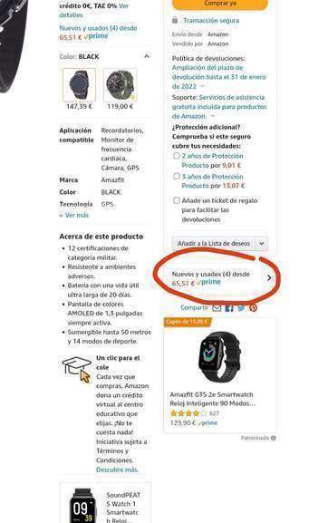 Recopilación Productos Reacondicionados Amazon +70% Descuento 8 (Como nuevo  y Muy bueno) » Chollometro