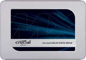 Crucial MX500 4TB 3D NAND SATA de 2,5 pulgadas SSD Interno