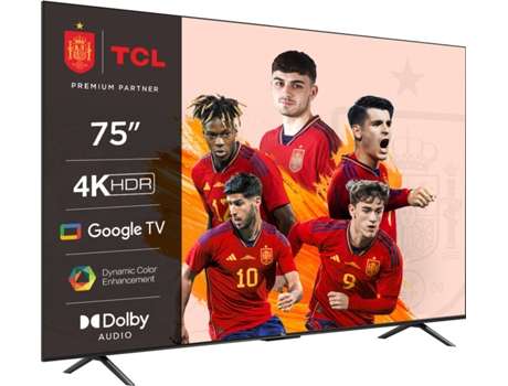 TV TCL 75P635 (LED - 75 - 189 cm - 4K Ultra HD - Smart TV)