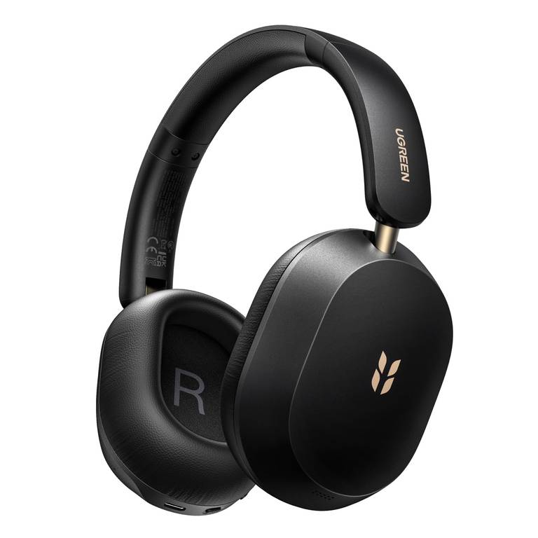 UGREEN HiTune MAX 5s Auriculares Inalambricos Bluetooth ANC 45dB Hi Res | Cascos Cancelación de Ruido Adaptativa 112 Horas 5 Micrófonos