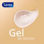 Pack de 4 geles de ducha SANEX PRO HYDRATE para pieles muy secas (600ml/bote)