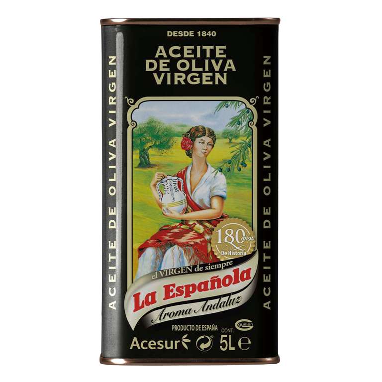 Aceite de Oliva Virgen Aroma Andaluz La EspañolaLata 5L