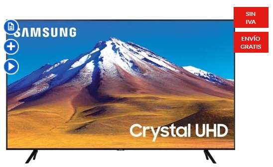 TV SAMSUNG UE75TU7025 LED - 75'' - 4K Ultra HD - Smart TV