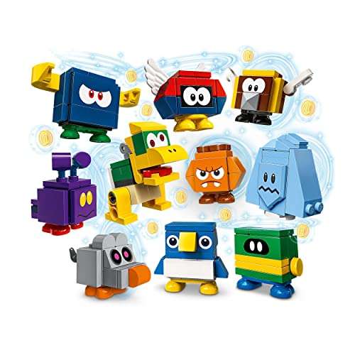 Figura de LEGO Super Mario, Pack de Personajes: Edición 4 Elegida al Azar, Coleccionables