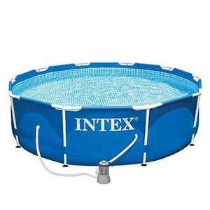 Piscina desmontable INTEX 305x76 cm con depuradora 10Ft X 30In Metal Frame Pool Set