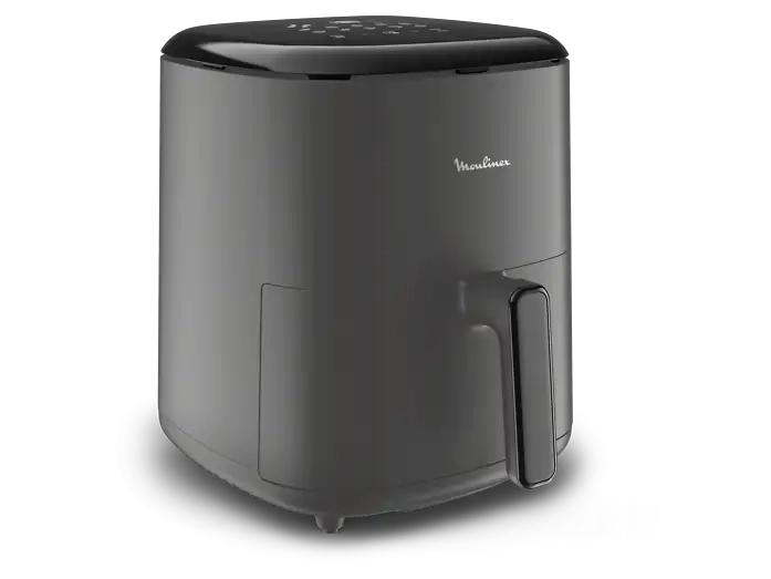 Freidora de aire - Moulinex Easy Fry Max 5L EZ245H,1500 W, 200 °C, 10 Programas, Tecnología Extra-Crisp, Temporizador, Panel Táctil LCD