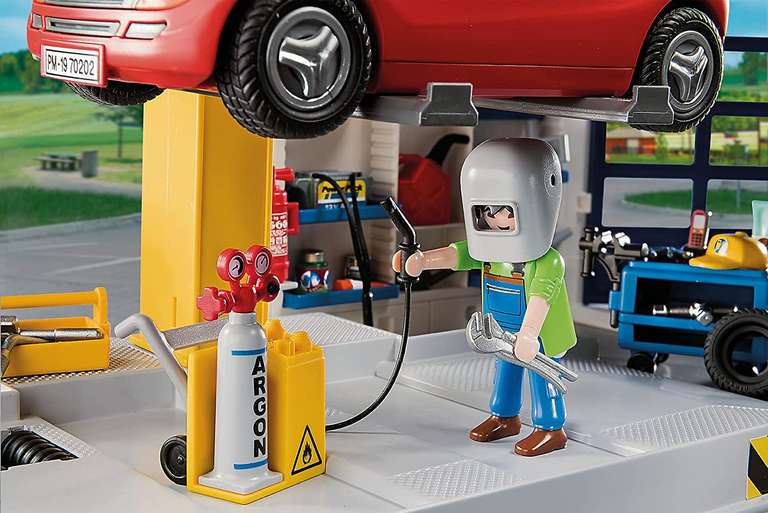 Lote Playmobil: Gasolinera y Taller de coches, disponibles en OFERTA también por SEPARADO
