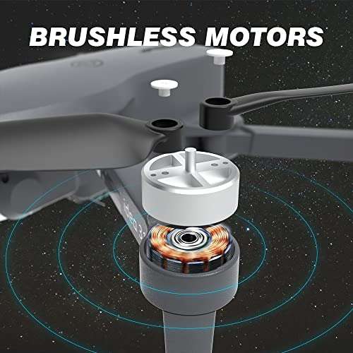 IDEA 31 Drone. Plegables GPS WIFI 5GHz con Motor sin Escobillas, Dron Cámara  RC, HD, 2 baterías, hélices de repuesto y estuche » Chollometro