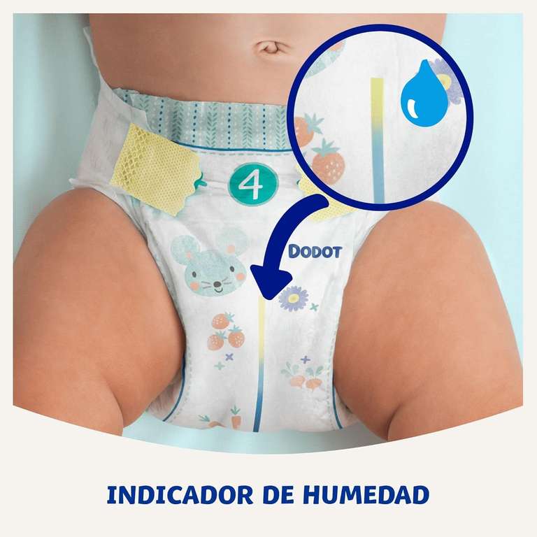 Toallitas infantiles Cuidado Total Aqua pack 3 paquete 48 unidades · DODOT  · Supermercado El Corte Inglés El Corte Inglés