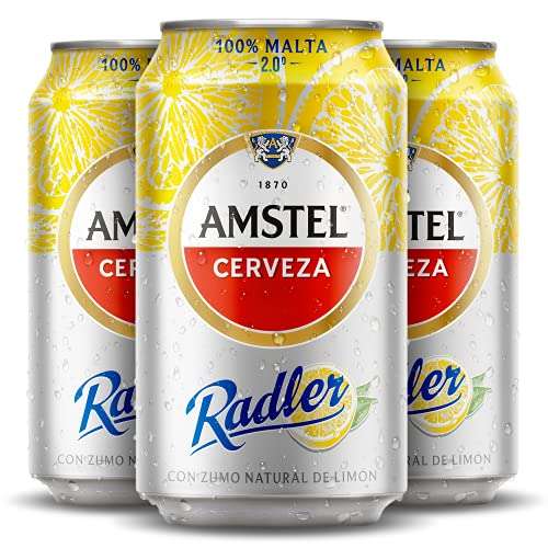 24 x 330ml Amstel Cerveza Radler