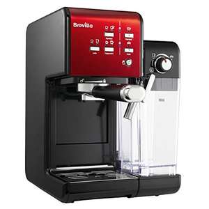 Breville Máquina de café y espresso PrimaLatte II, apta para café en polvo o monodosis y Espumador de leche automático integrado