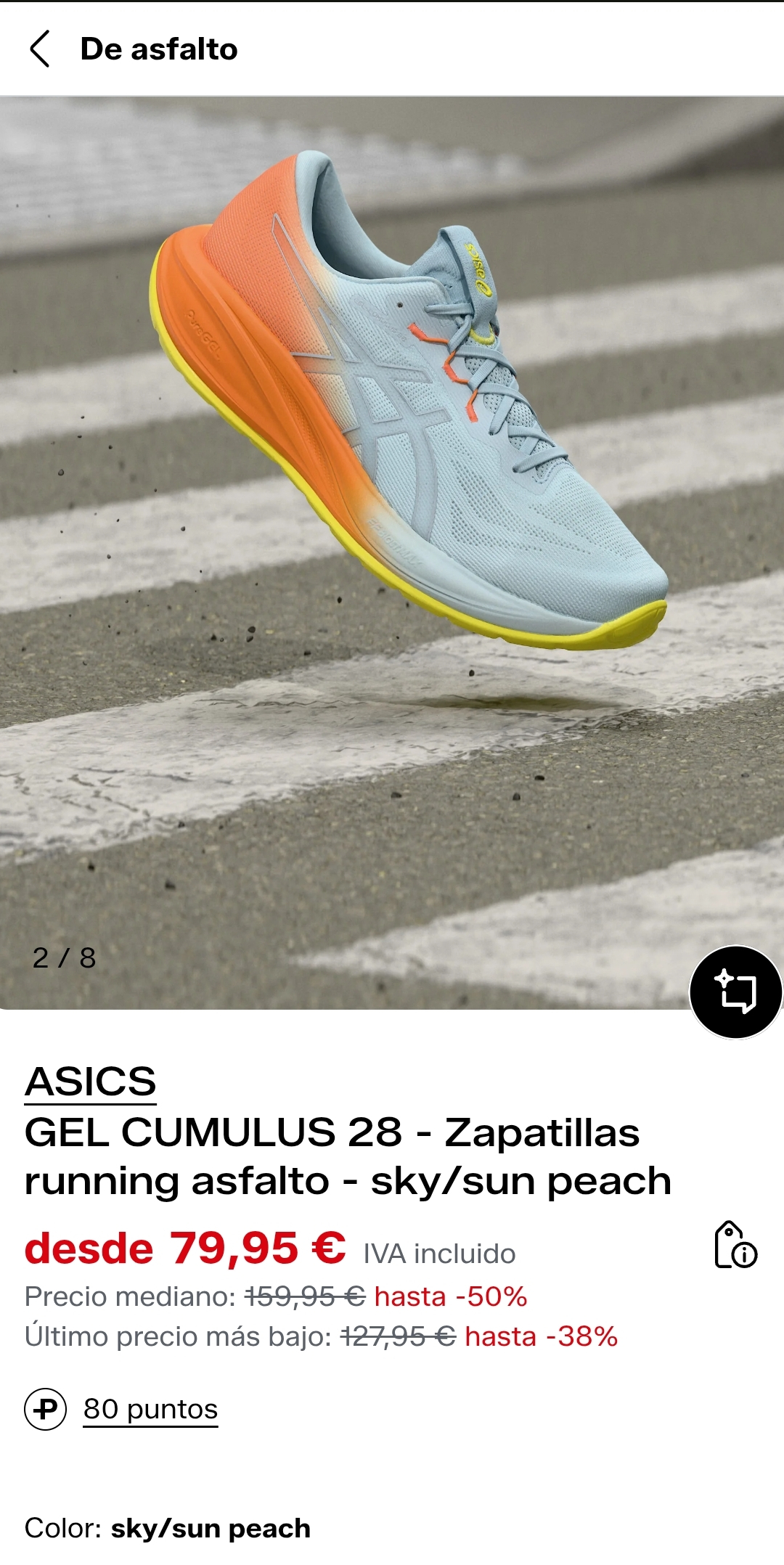 Zapatillas Asícs GEL CUMULUS 28