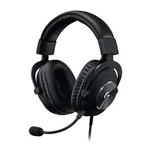 Logitech G PRO X - Auriculares Gaming, Micrófono con Blue VO!CE, DTS Headphone:X 7.1, Controladores PRO-G 50mm, Sonido Surround 7.1, Negro
