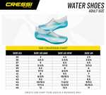 Cressi Water Shoes Escarpines para todo tipo de deportes Acuáticos, Adultos y Niños Unisex (tallas 35, 40, 41 y 44)