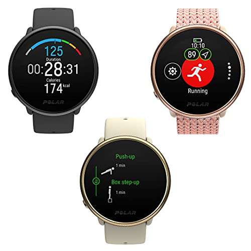 Polar Ignite 2 - Smartwatch Fitness con GPS, Pulso óptico de muñeca, guía Personalizada de Entrenamientos, recuperación y Registro del sueño