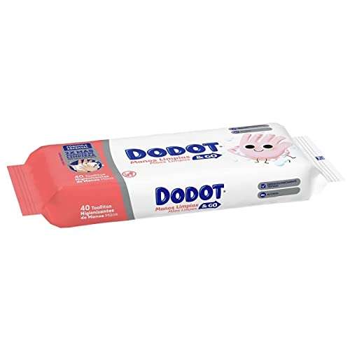 6 x DODOT - 40 Toallitas Higiene [Unidad 1'01€]