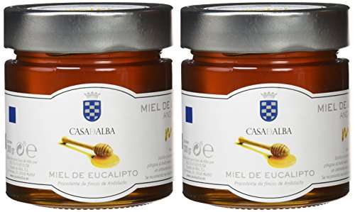 Casa de Alba Fine Food Miel de Eucalipto - 2 Paquetes de 300 gr - Total: 600 gr
