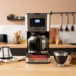 Cecotec Cafetera de Goteo Programable Coffee 66 Smart Plus. 980 W, 12 Cafés, Tecnología ExtemAroma y Función AutoClean,Acero Inoxidable