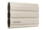 SAMSUNG T7 Shield SSD Portátil 1TB, USB 3.2 Gen.2, SSD Externo, Beige (MU-PE1T0K/EU)