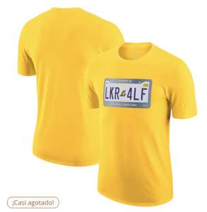 Camiseta Nike License Plate de Los Angeles Lakers