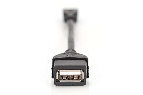 Cable Adaptador USB Micro B (M) a USB A (F)