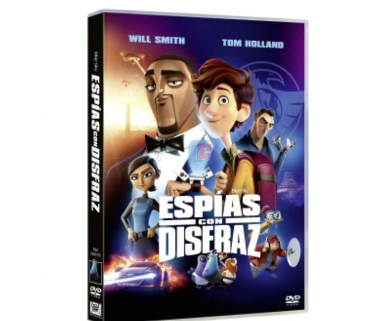 ESPIAS CON DISFRAZ DVD. 1€. WILL SMITH Y TOM HOLLAND