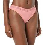 Amazon Essentials Braguita Bikini de algodón y Encaje Mujer, Pack de 4. Desde 6,99€