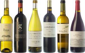 Selección de 6 vinos de Telmo Rodríguez (5 bots. 0,75 L + 1 bot. 0,5 L)