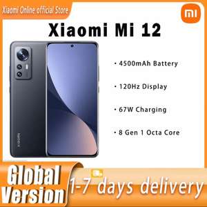 Xiaomi Mi 12 Versión Global 8GB/128GB (Desde Francia)